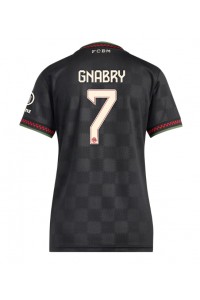 Bayern Munich Serge Gnabry #7 Voetbaltruitje 3e tenue Dames 2025-26 Korte Mouw